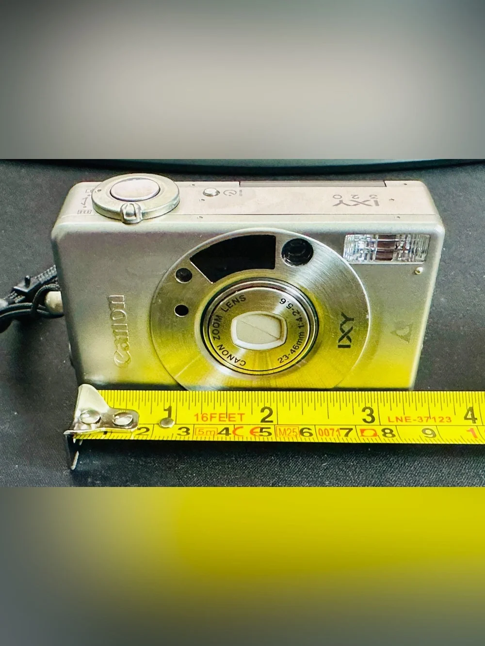 Vintage Canon IXY 320 Compact APS Film Point Shoot Camera 46mm Zoom Lens, Japan